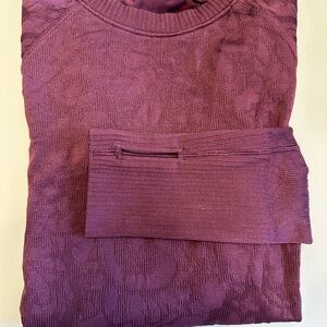 lululemon athletica Purple Crewneck Top